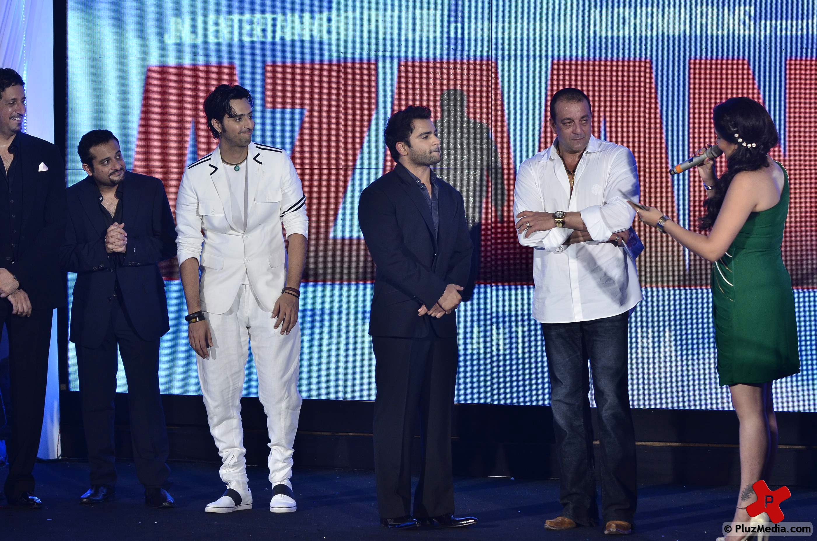Sanjay Dutt launches the music of the film 'Aazaan' Pictures | Picture 76359